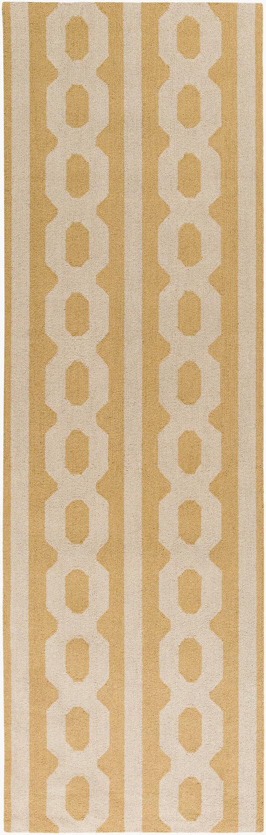 Lockhart LKH-9000 8ft Runner Handmade Wool Runner Rug