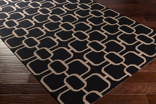 Alfombra de lana hecha a mano Lockhart LKH-9002 de 8' x 10'