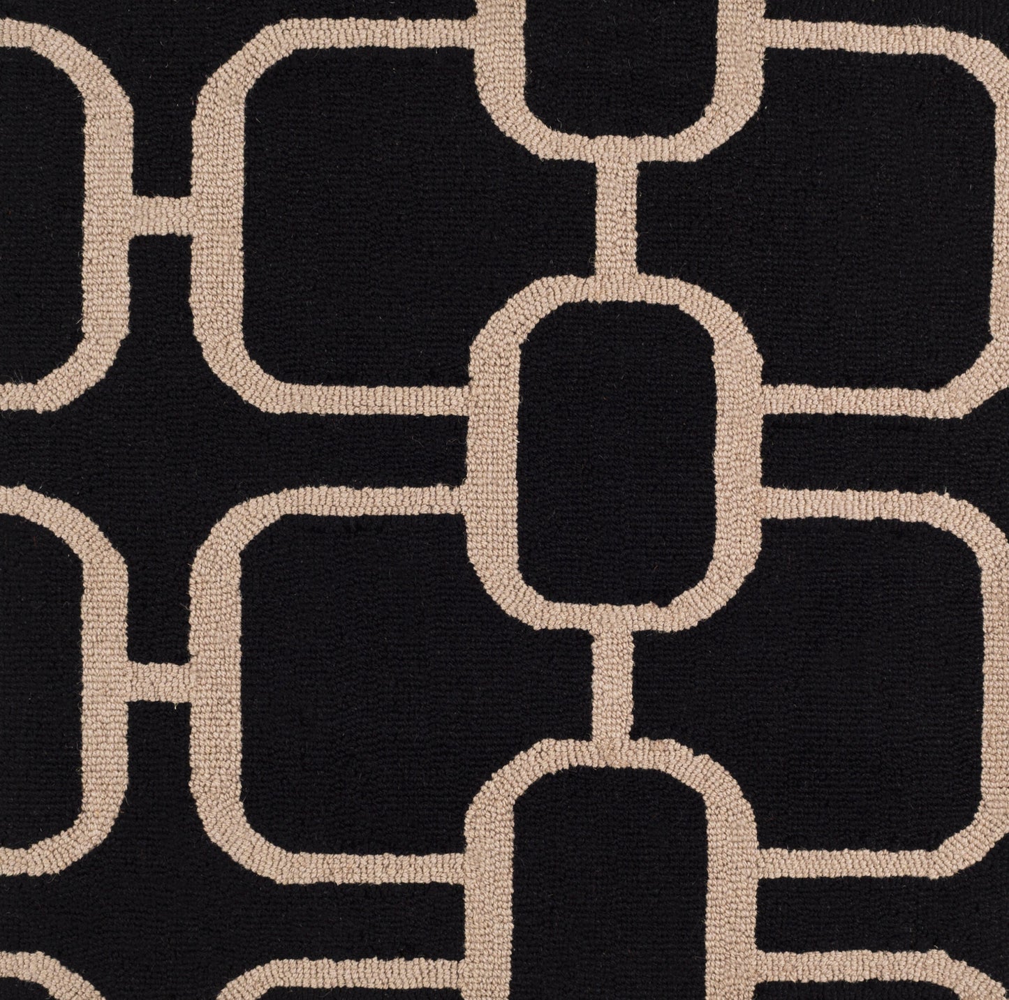 Alfombra de lana hecha a mano Lockhart LKH-9002 de 1,2 m x 1,8 m