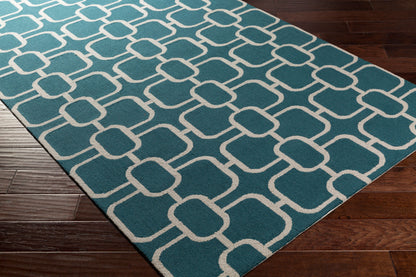 Alfombra de lana hecha a mano Lockhart LKH-9005 de 2,4 m