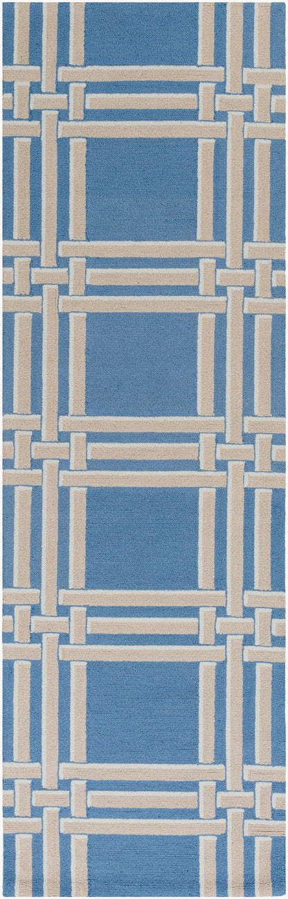 Alfombra de lana hecha a mano Lockhart LKH-9006 de 2,4 m