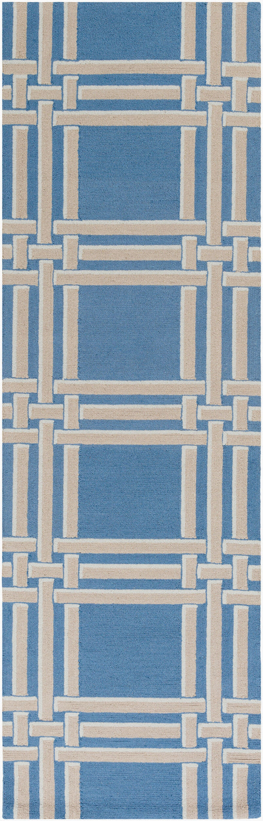 Alfombra de lana hecha a mano Lockhart LKH-9006 de 2,4 m