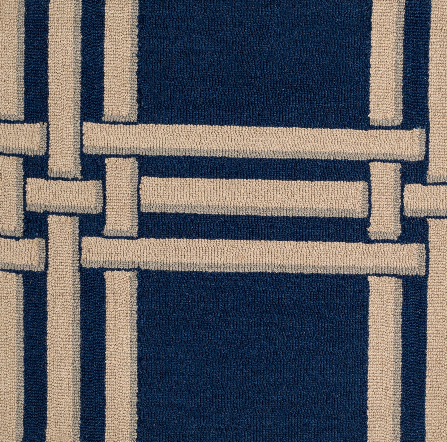 Alfombra de lana hecha a mano Lockhart LKH-9008 de 1,2 m x 1,8 m