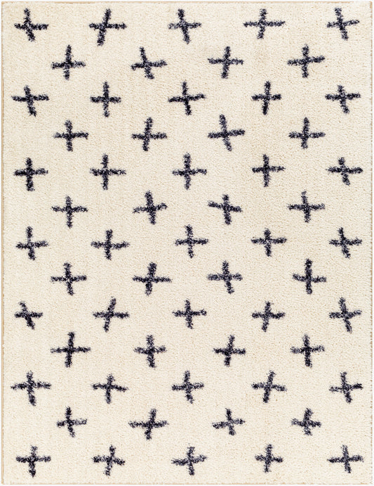 Lykke LKK-2303 3' x 4' Machine Woven Washable Accent Rug