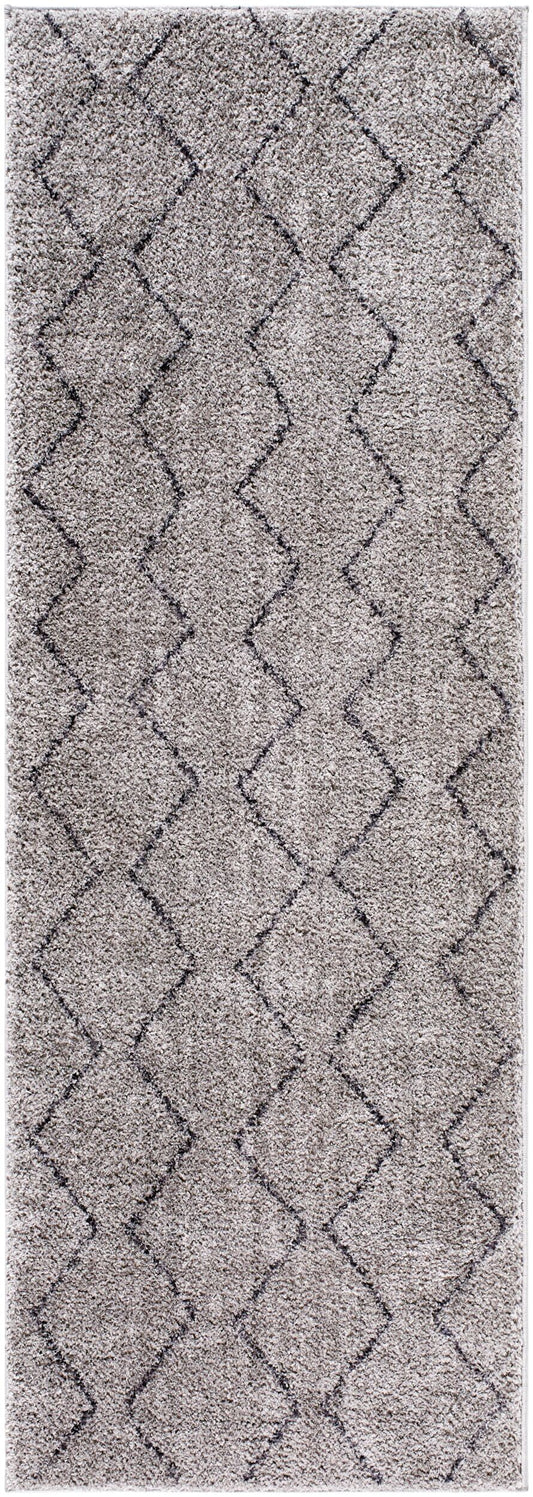 Lykke LKK-2304 7ft Runner Machine Woven Washable Runner Rug