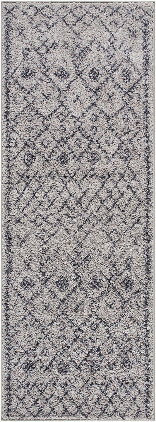 Lykke LKK-2305 7ft Runner Machine Woven Washable Runner Rug