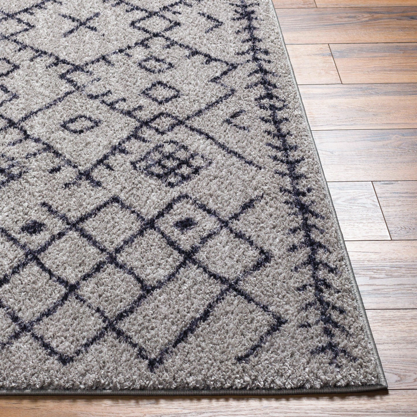 Lykke LKK-2305 9' x 12' Machine Woven Washable Area Rug