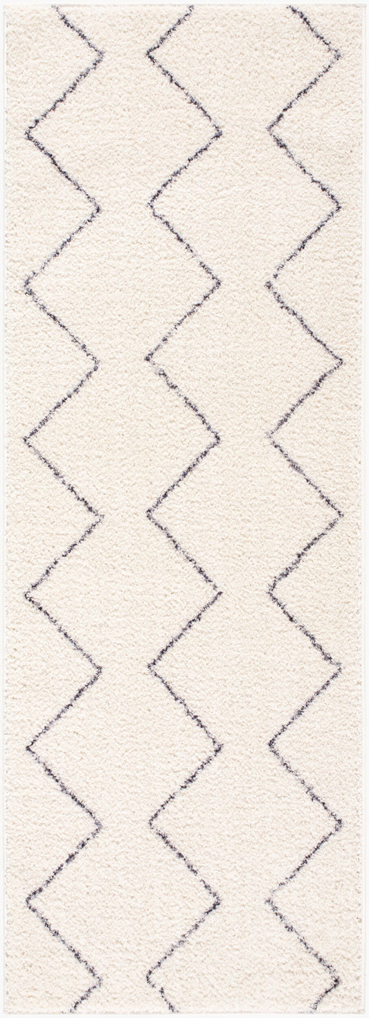 Lykke LKK-2307 Alfombra de corredor lavable tejida a máquina de 7 pies