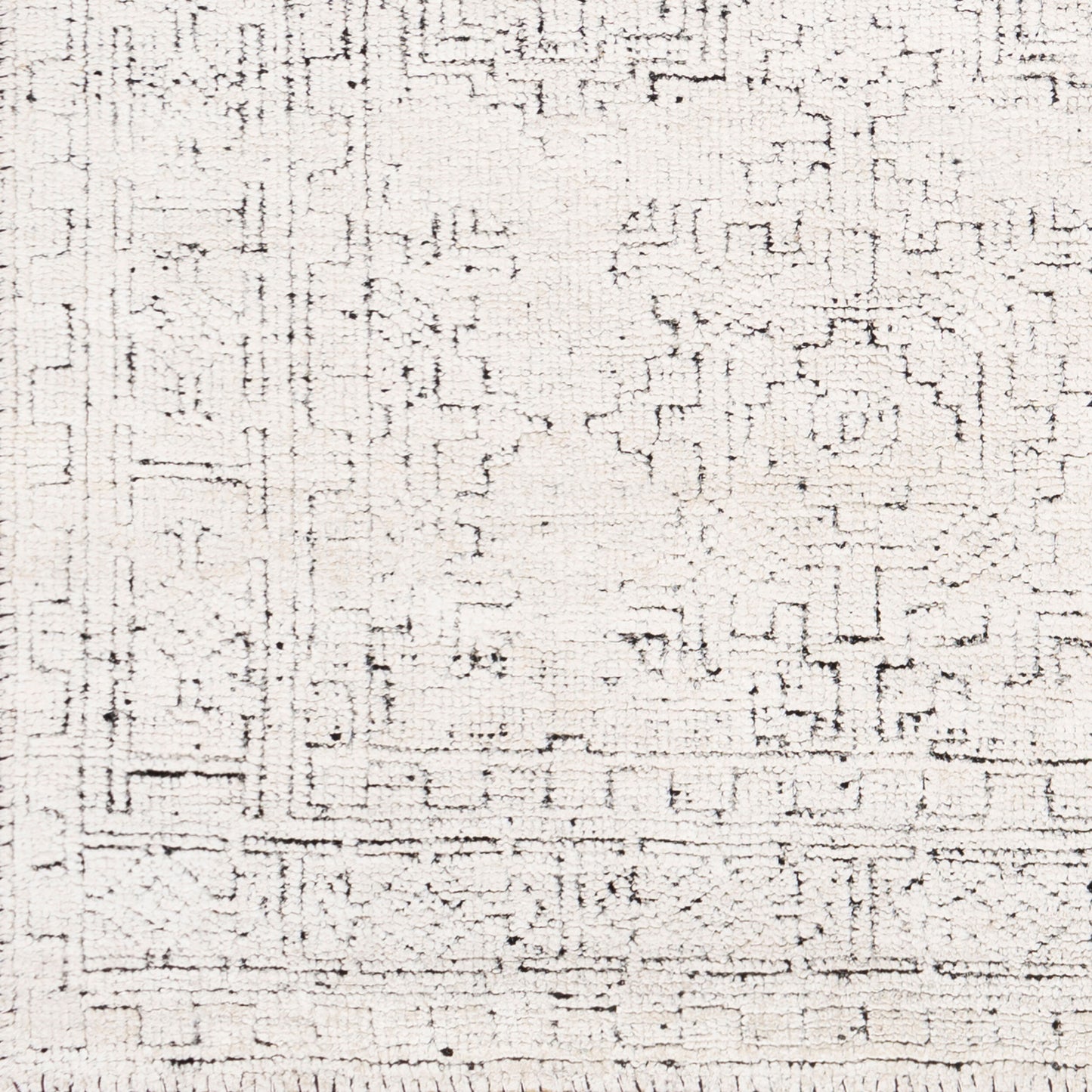 Bella LLB-2302 2' x 3' Handmade Faux Silk Accent Rug