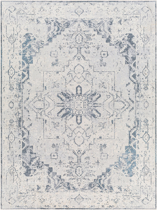 Lillian LLL-2300 8' x 10' Machine Woven Washable Area Rug