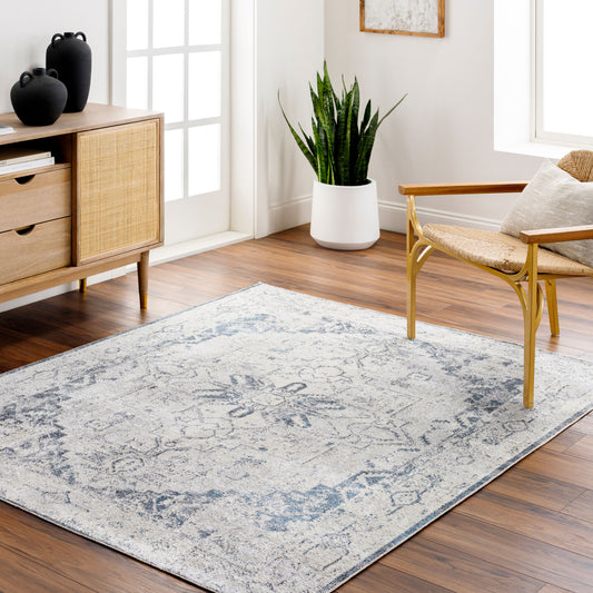 Lillian LLL-2300 8' x 10' Machine Woven Washable Area Rug