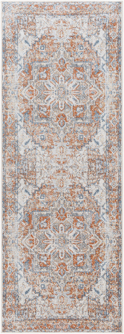 Alfombra de corredor lavable a máquina Lillian LLL-2302 de 2,13 m