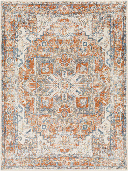 Lillian LLL-2302 2'2" x 3'9" Machine Woven Washable Accent Rug