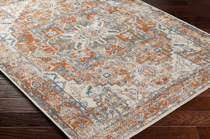 Lillian LLL-2302 2'2" x 3'9" Machine Woven Washable Accent Rug