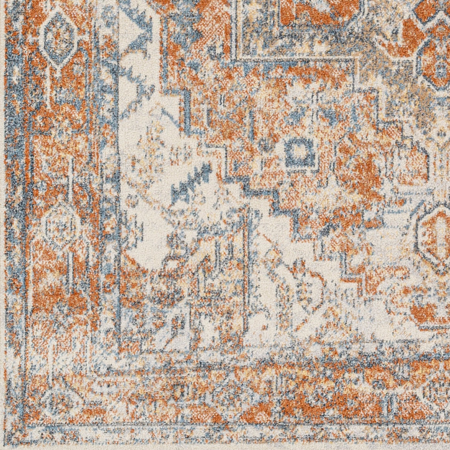Lillian LLL-2302 2'2" x 3'9" Machine Woven Washable Accent Rug