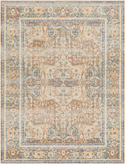 Lillian LLL-2304 2'2" x 3'9" Machine Woven Washable Accent Rug