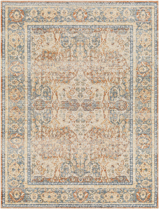 Lillian LLL-2304 2'2" x 3'9" Machine Woven Washable Accent Rug