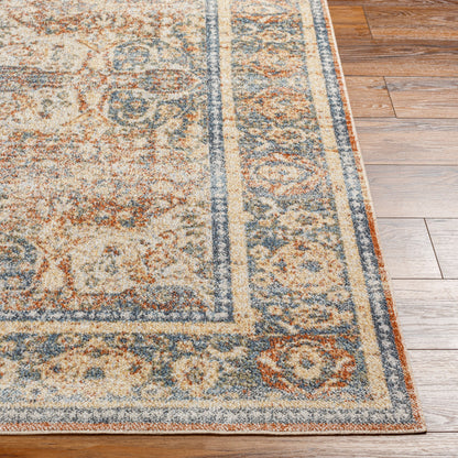 Lillian LLL-2304 2'2" x 3'9" Machine Woven Washable Accent Rug