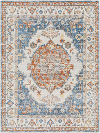 Lillian LLL-2305 5' x 7' Machine Woven Washable Area Rug