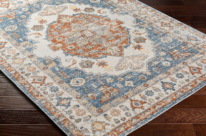 Lillian LLL-2305 5' x 7' Machine Woven Washable Area Rug