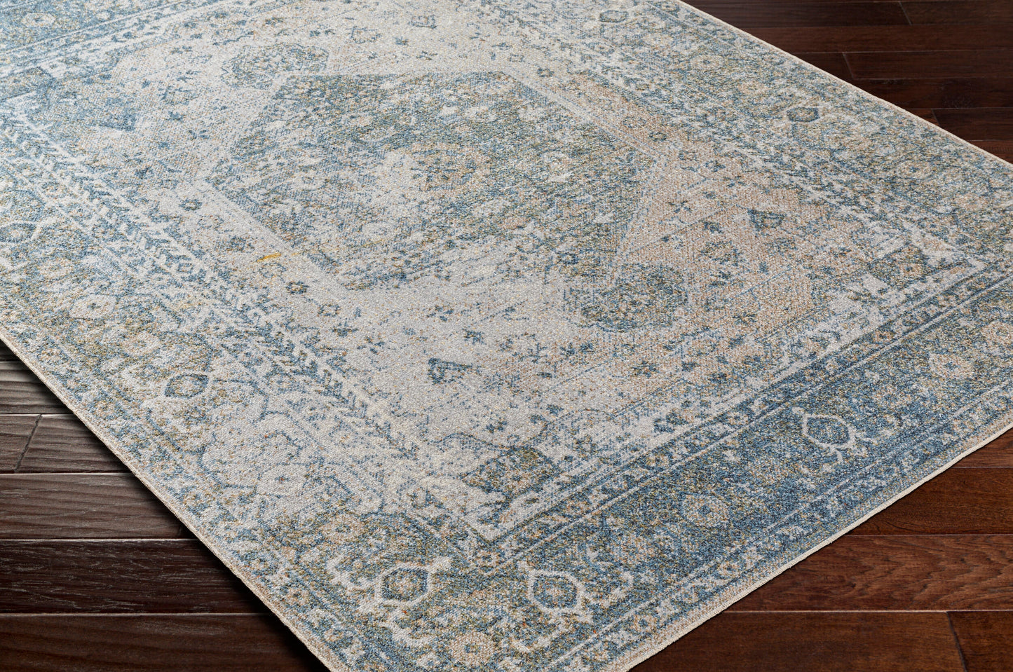 Lillian LLL-2307 2'2" x 3'9" Machine Woven Washable Accent Rug