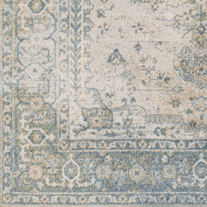 Lillian LLL-2307 2'2" x 3'9" Machine Woven Washable Accent Rug