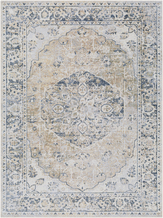Lillian LLL-2309 2'2" x 3'9" Machine Woven Washable Accent Rug