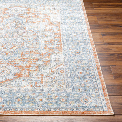 Lillian LLL-2316 5' x 7' Machine Woven Washable Area Rug