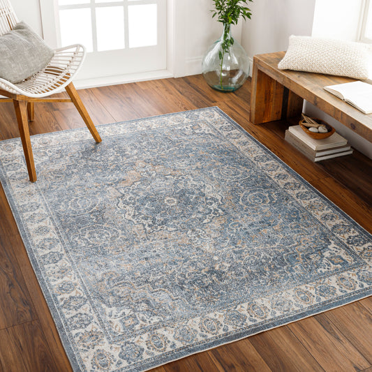 Lillian LLL-2320 9' x 12' Machine Woven Washable Area Rug