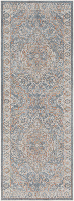 Lillian LLL-2321 7ft Runner Machine Woven Washable Runner Rug