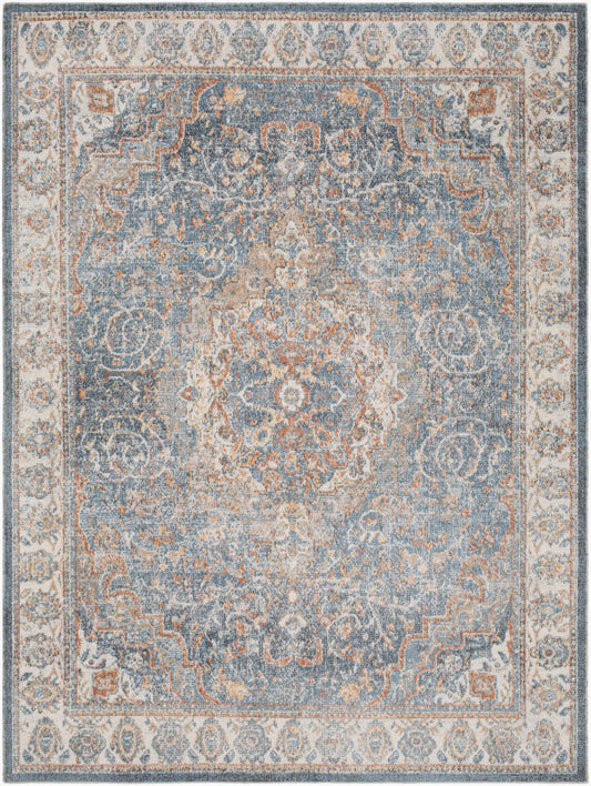 Lillian LLL-2321 2' x 3' Machine Woven Washable Accent Rug