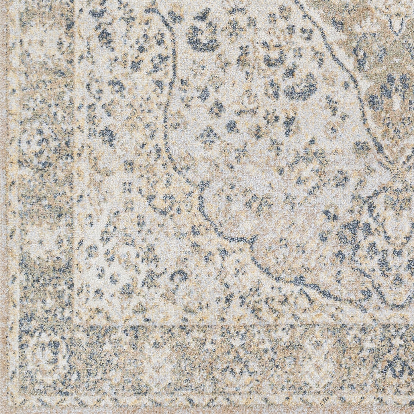 Lillian LLL-2322 2'2" x 3'9" Machine Woven Washable Accent Rug