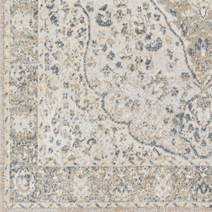 Lillian LLL-2322 2'2" x 3'9" Machine Woven Washable Accent Rug