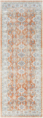 Lillian LLL-2324 7ft Runner Machine Woven Washable Runner Rug