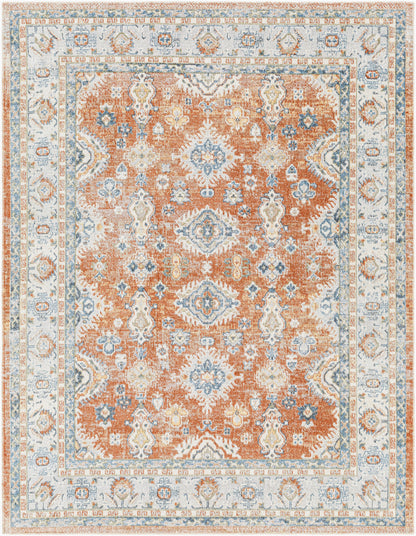 Lillian LLL-2324 2'2" x 3'9" Machine Woven Washable Accent Rug