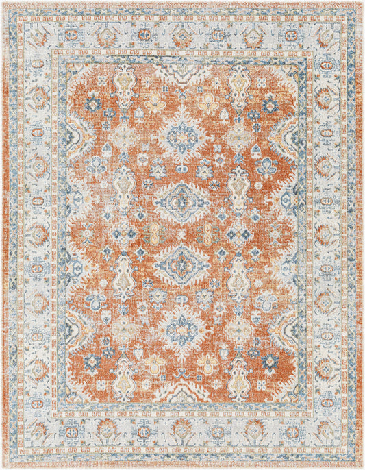 Lillian LLL-2324 5' x 7' Machine Woven Washable Area Rug
