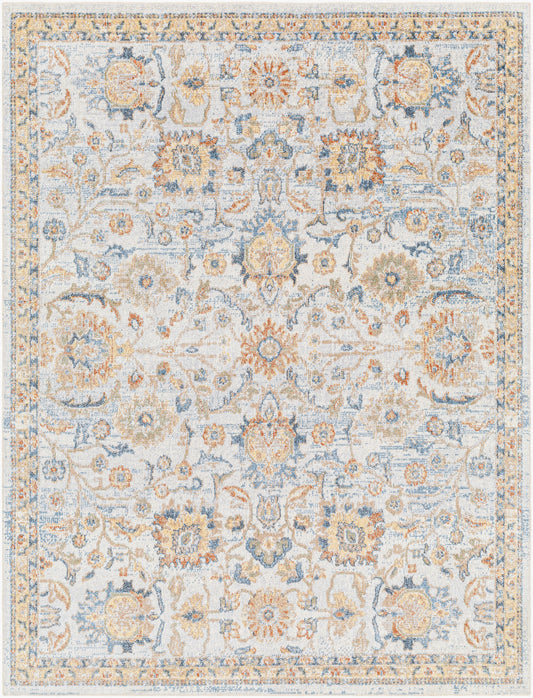Lillian LLL-2327 5' x 7' Machine Woven Washable Area Rug
