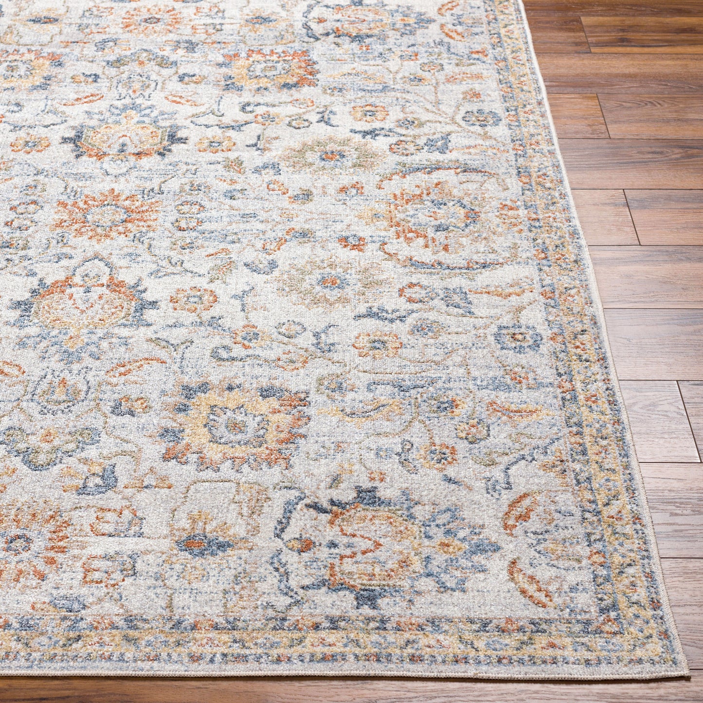 Lillian LLL-2327 2'2" x 3'9" Machine Woven Washable Accent Rug