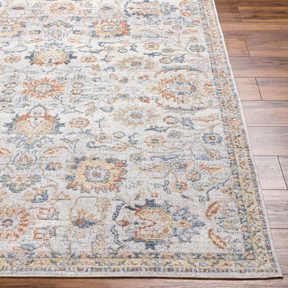 Lillian LLL-2327 2'2" x 3'9" Machine Woven Washable Accent Rug