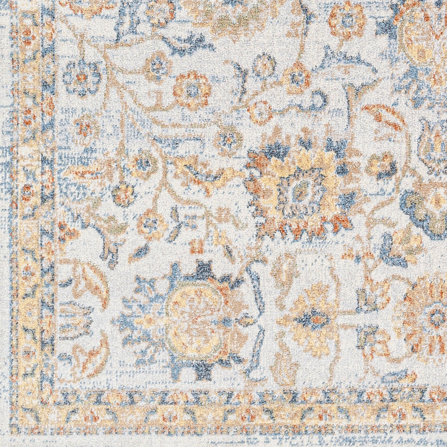 Lillian LLL-2327 2'2" x 3'9" Machine Woven Washable Accent Rug