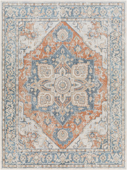 Lillian LLL-2330 2' x 3' Machine Woven Washable Accent Rug