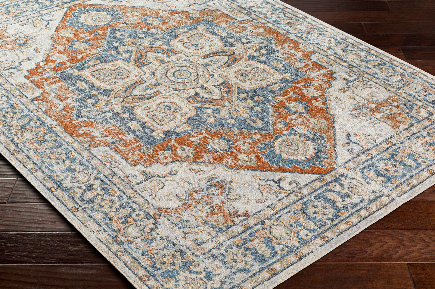 Lillian LLL-2330 2' x 3' Machine Woven Washable Accent Rug