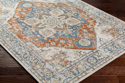 Lillian LLL-2330 2' x 3' Machine Woven Washable Accent Rug