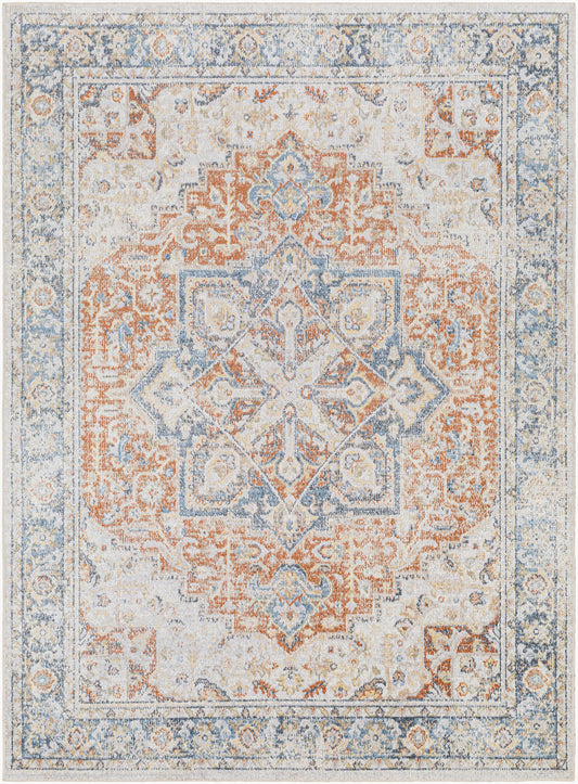 Lillian LLL-2331 9' x 12' Machine Woven Washable Area Rug