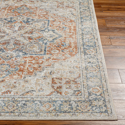 Lillian LLL-2331 6' x 9' Machine Woven Washable Area Rug