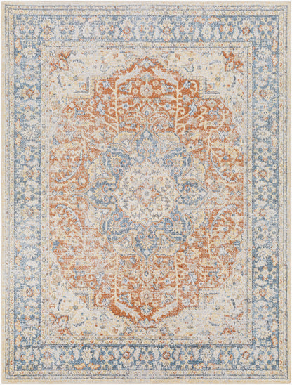 Lillian LLL-2332 2'2" x 3'9" Machine Woven Washable Accent Rug
