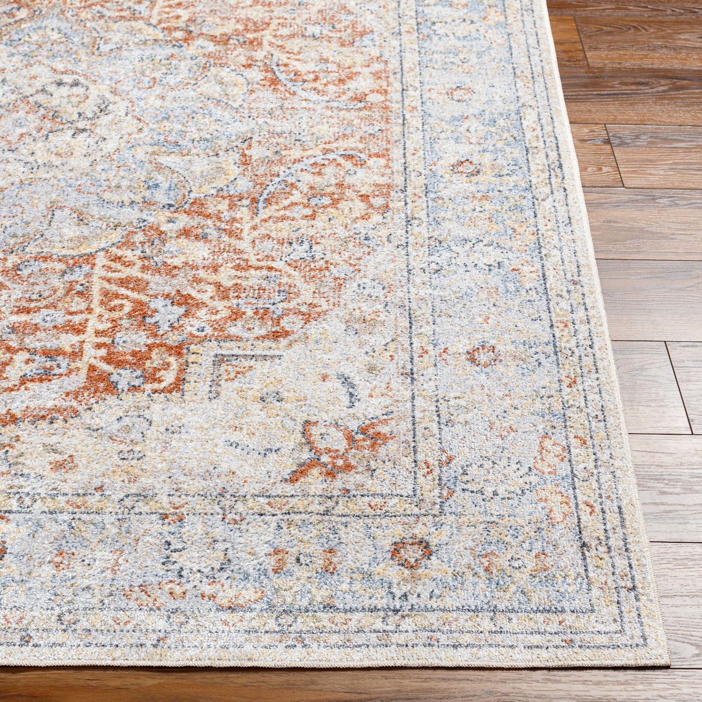 Alfombra lavable a máquina Lillian LLL-2333 de 1,52 m x 2,13 m