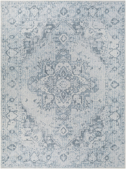 Lillian LLL-2334 2'2" x 3'9" Machine Woven Washable Accent Rug
