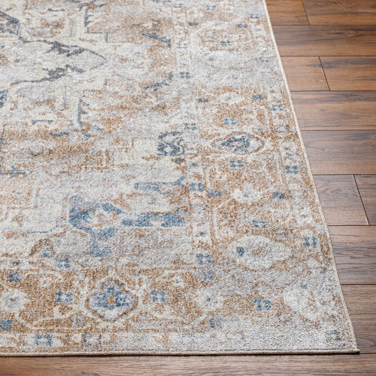 Lillian LLL-2335 2'2" x 3'9" Machine Woven Washable Accent Rug