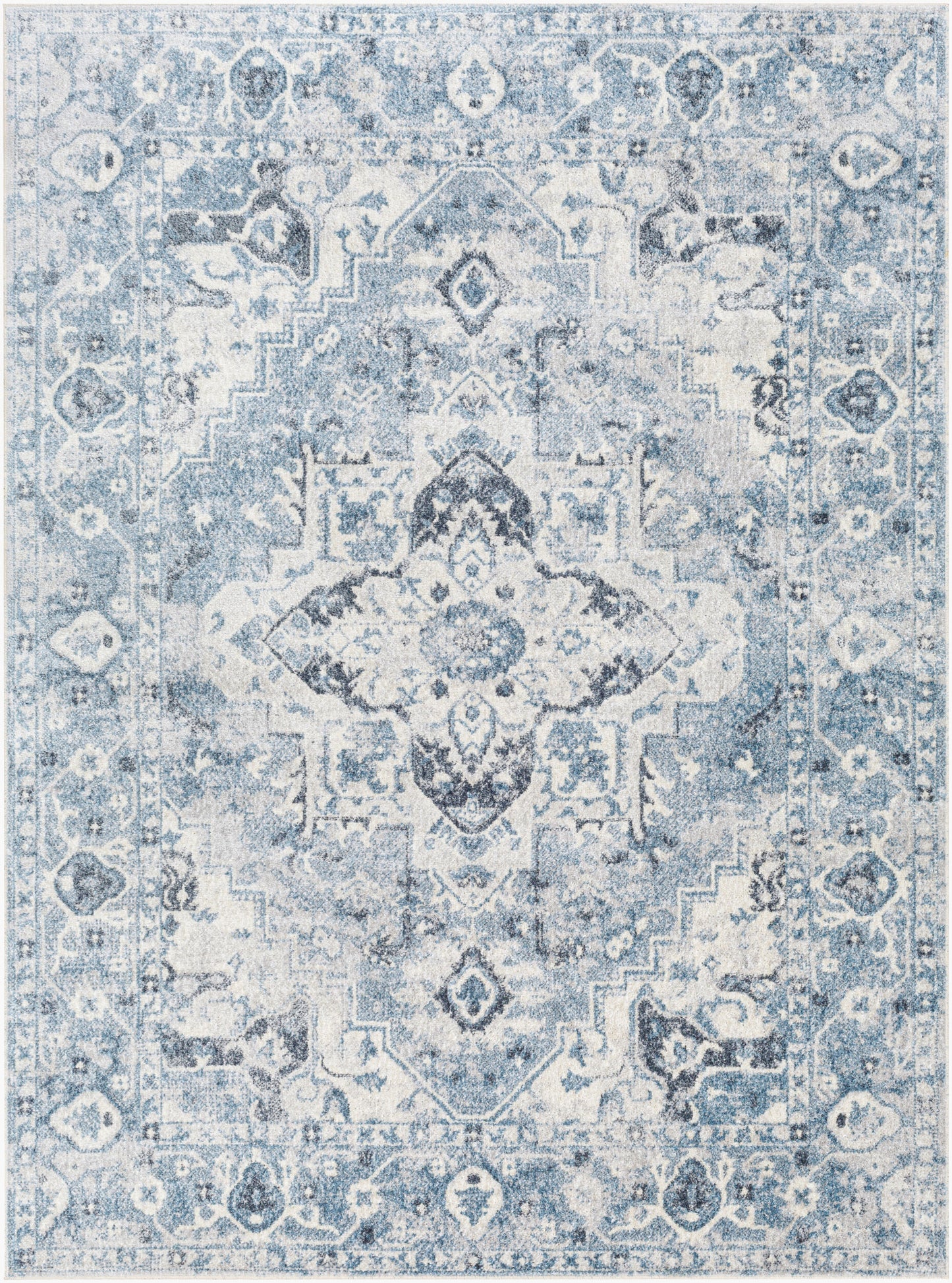 Lillian LLL-2336 2' x 3' Machine Woven Washable Accent Rug